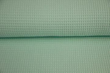 Waffelstoff in mint